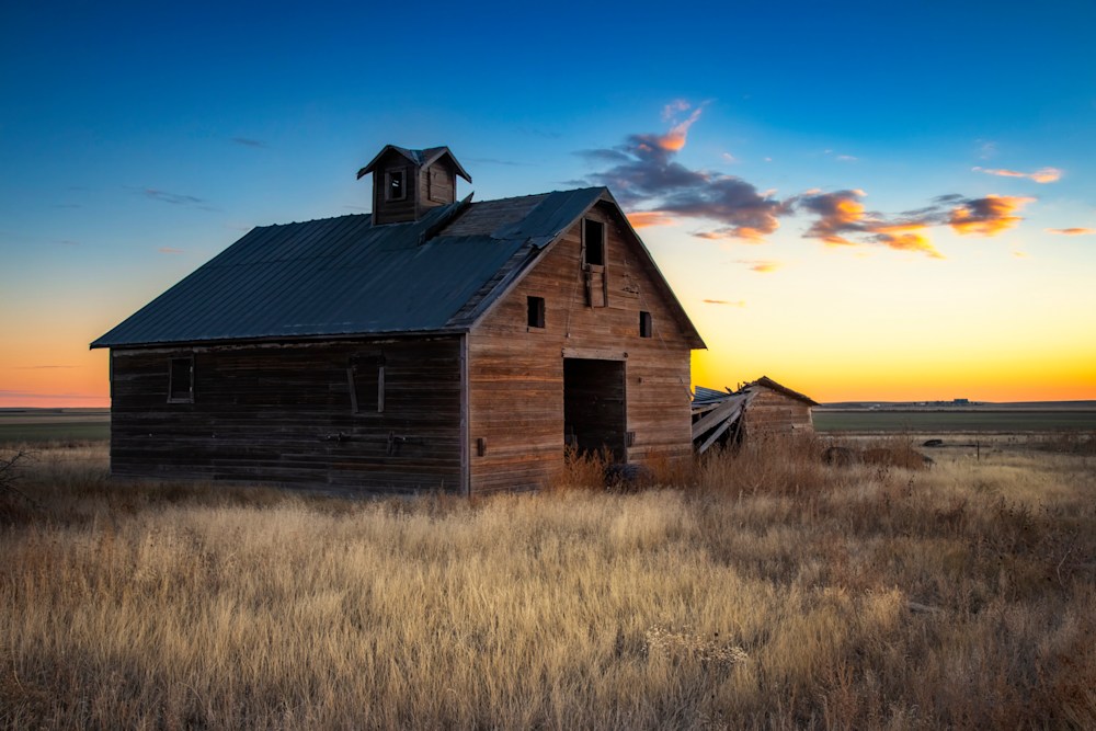 Andy Crawford Photography Sunrise at the Barn   Signed Edition