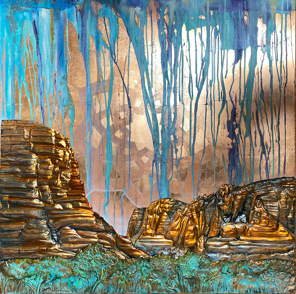 Opening Sky Original Art Art | Big Vision Art + Design