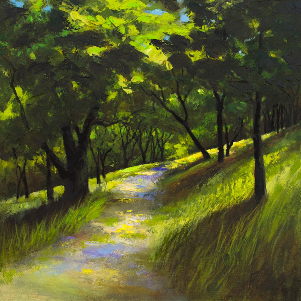 4691 Wunderlich Path to the Meadows 8x8 oil