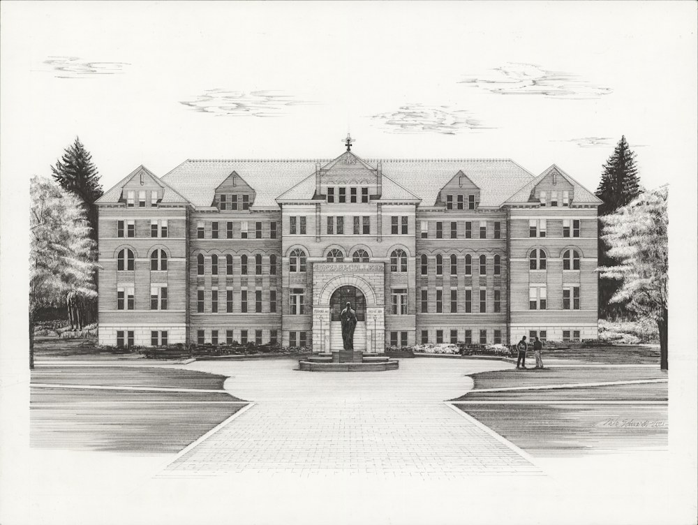 Original Gonzaga University Administration Building