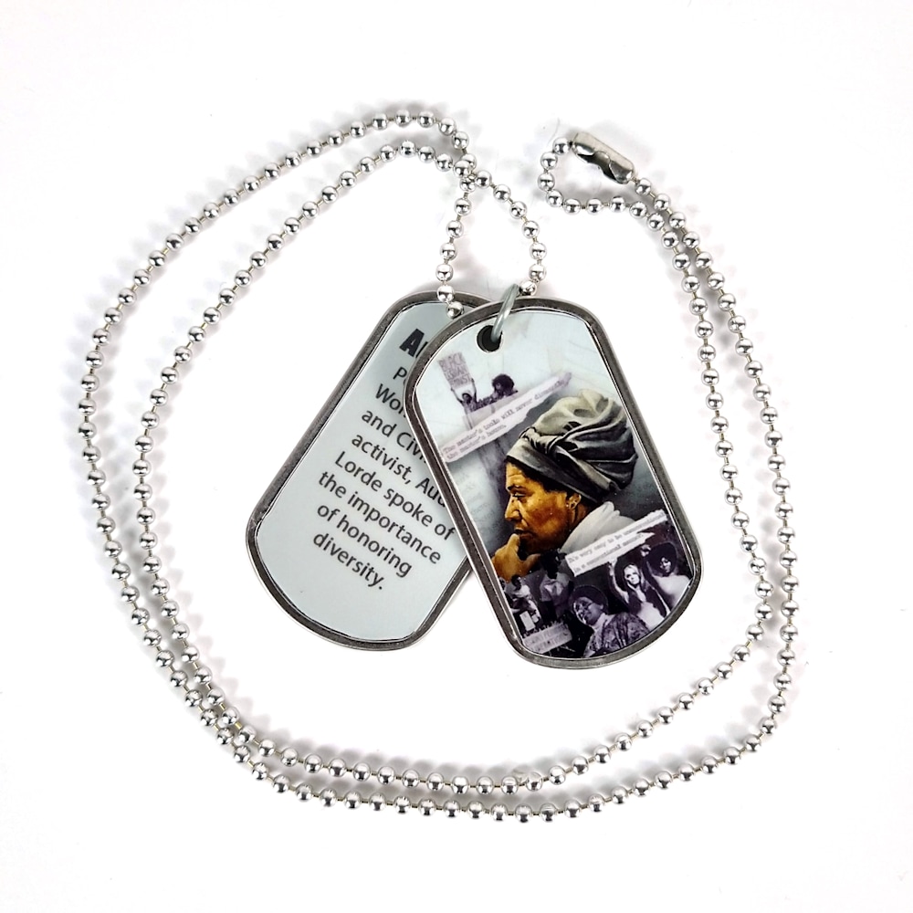 Audre Lorde Dog Tag
