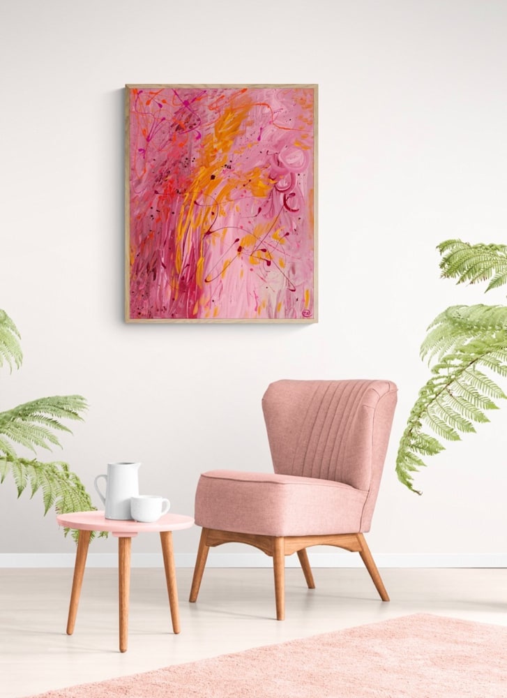 pink in situ