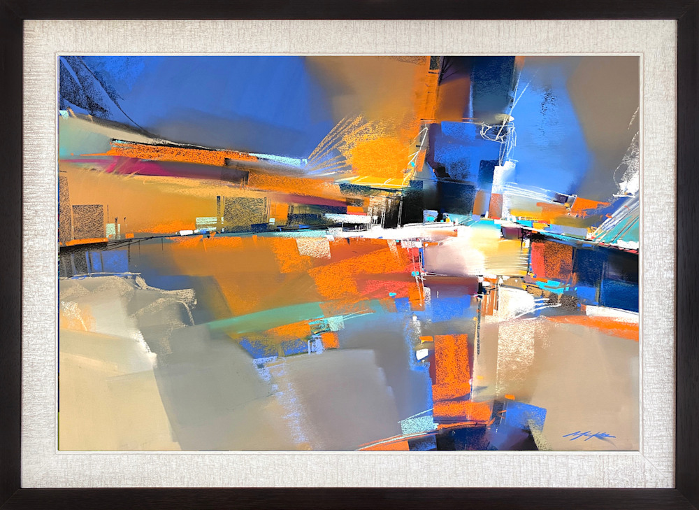Main Street Music framed