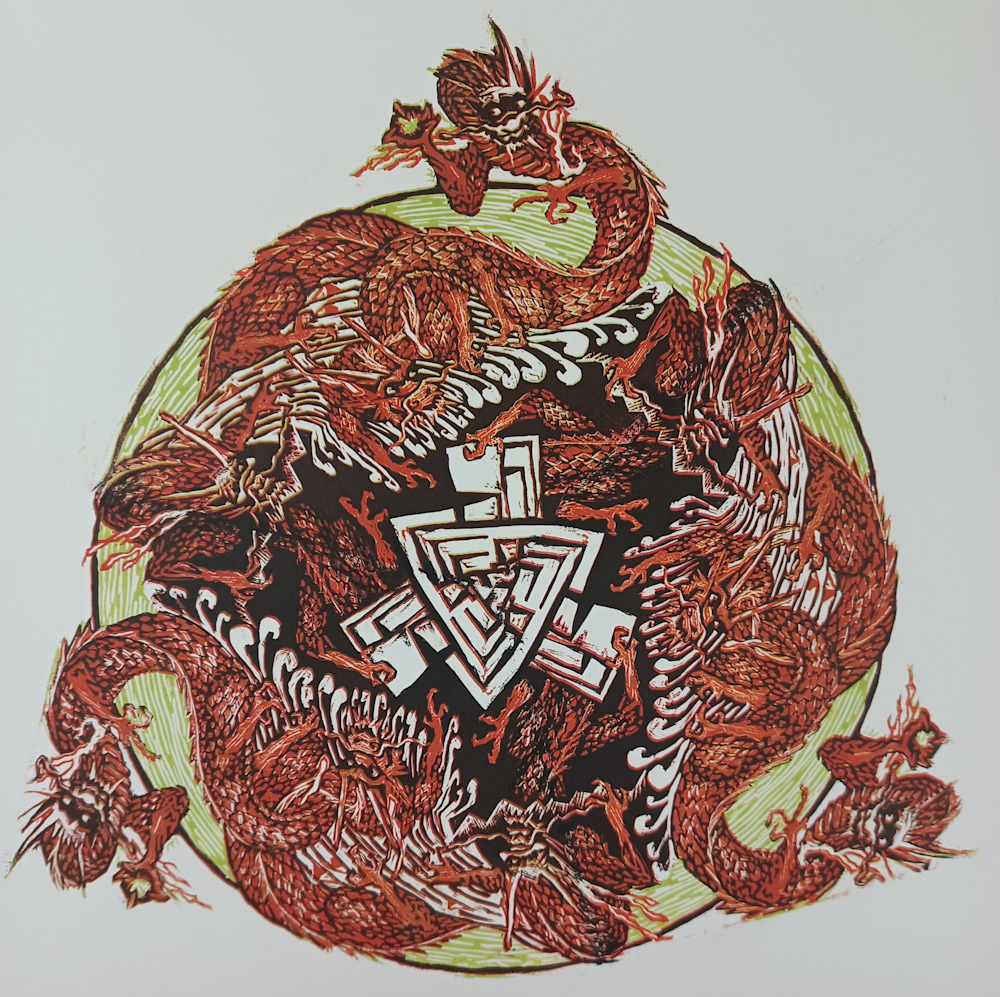 Nine Dragons | manVshadow - Michael E. Voss Fine Art