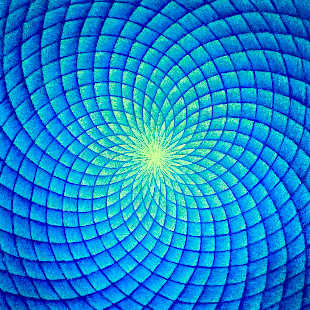 Blue Sunflower 1500px