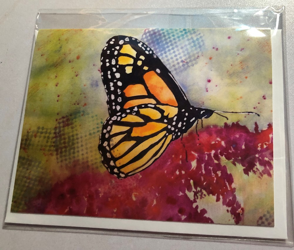 Butterflies card set Fancy