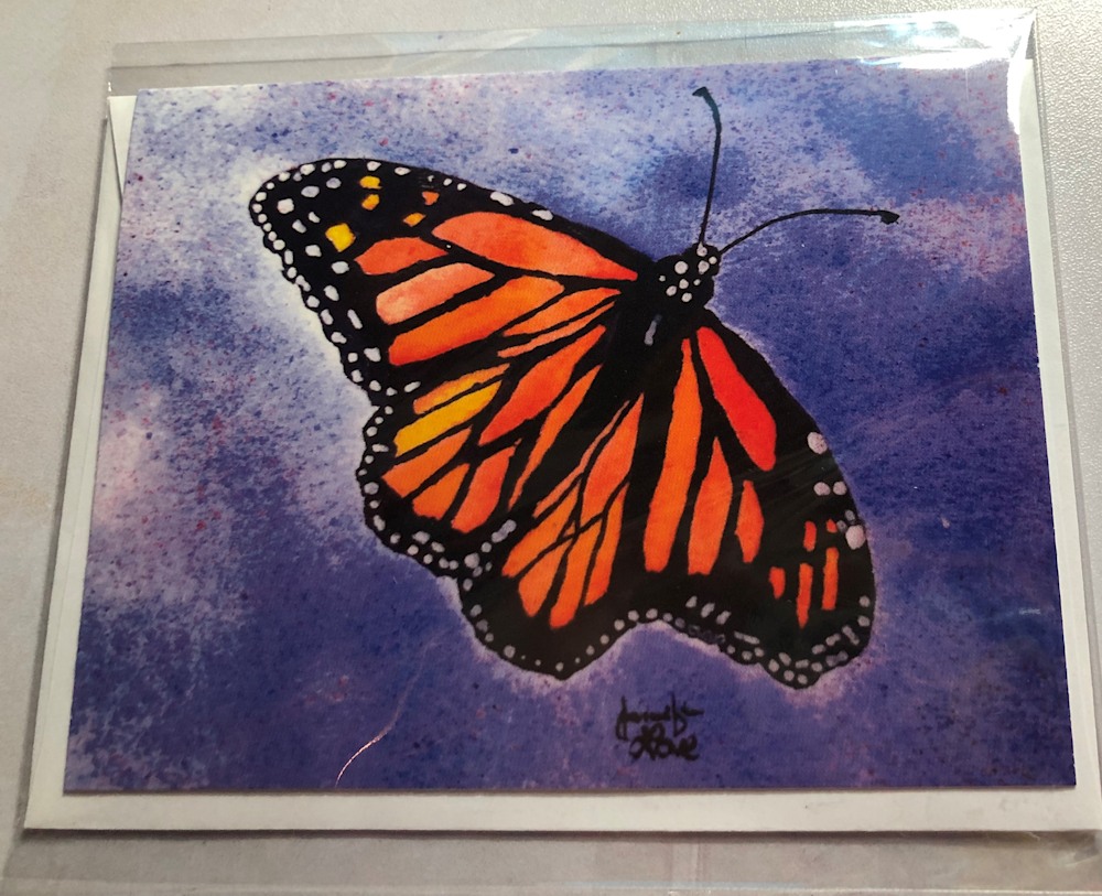 Butterflies card set Queen of the Night
