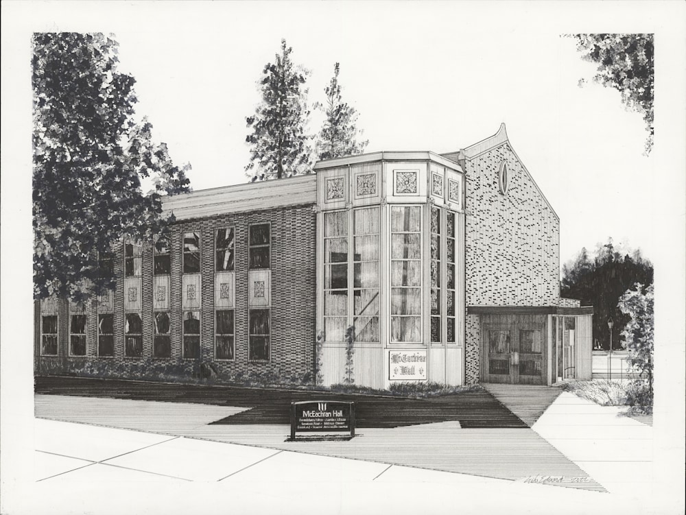 Original McEachran Hall at Whitworth University