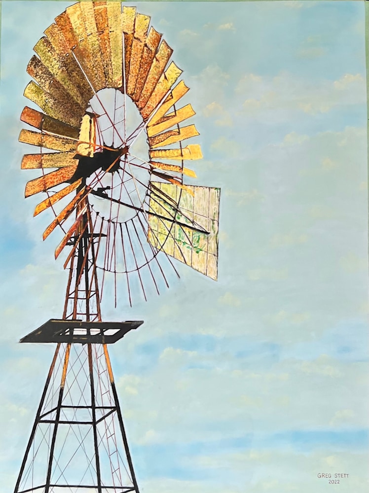 Windmill by the Pecos