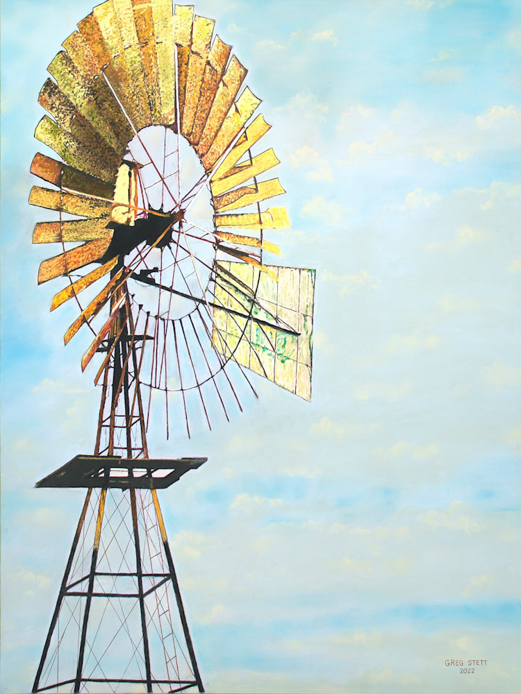 Windmill by the Pecos 2