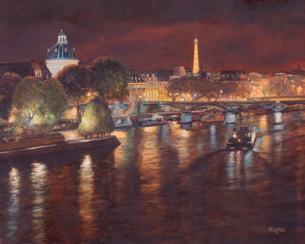Paris from the Seine 24x30 adjusted small