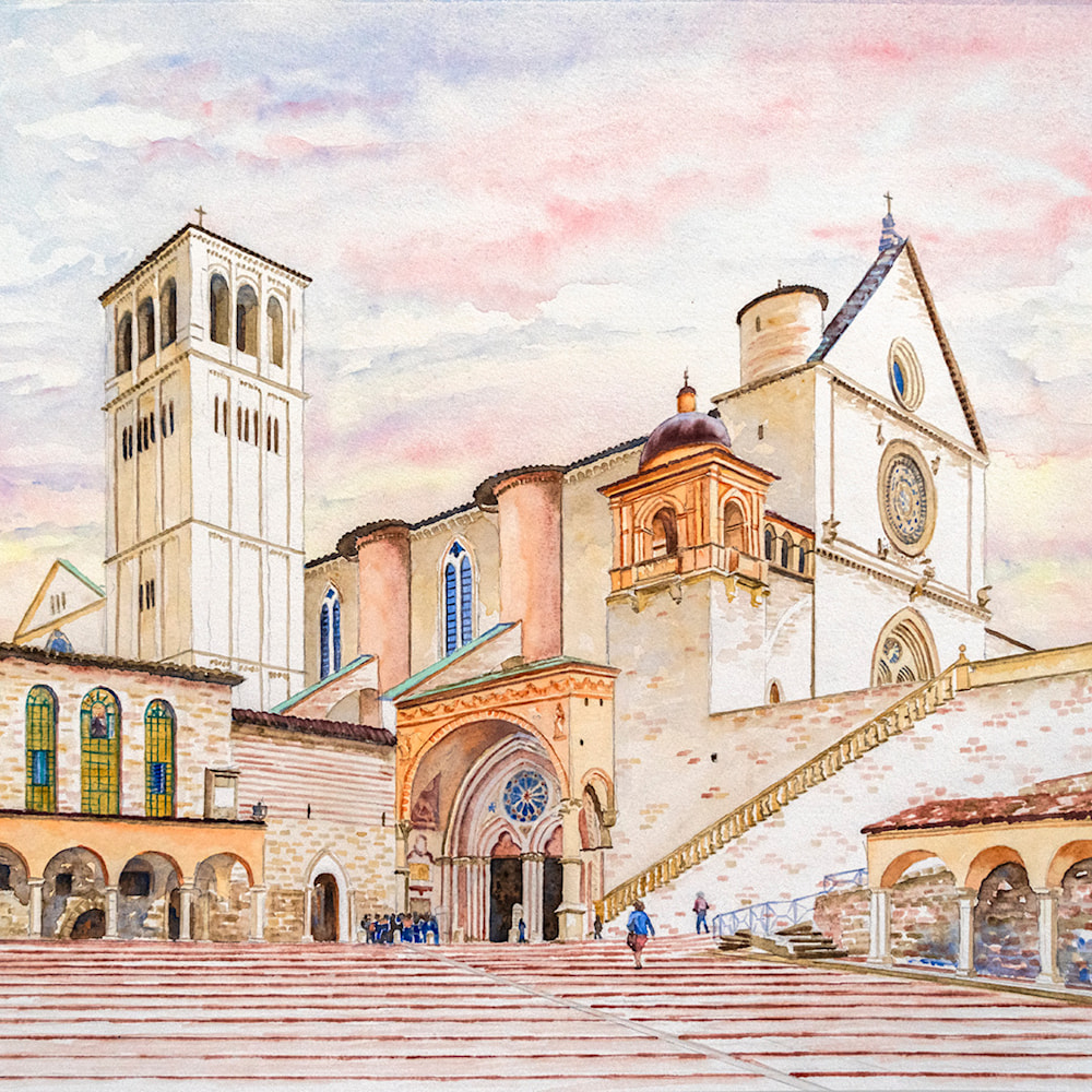 La Basilica di San Francesco d’Assisi, Umbria | Detail 01 | Kimberly Cammerata