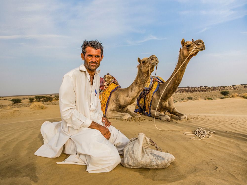 Camel Man of Jaisalmer