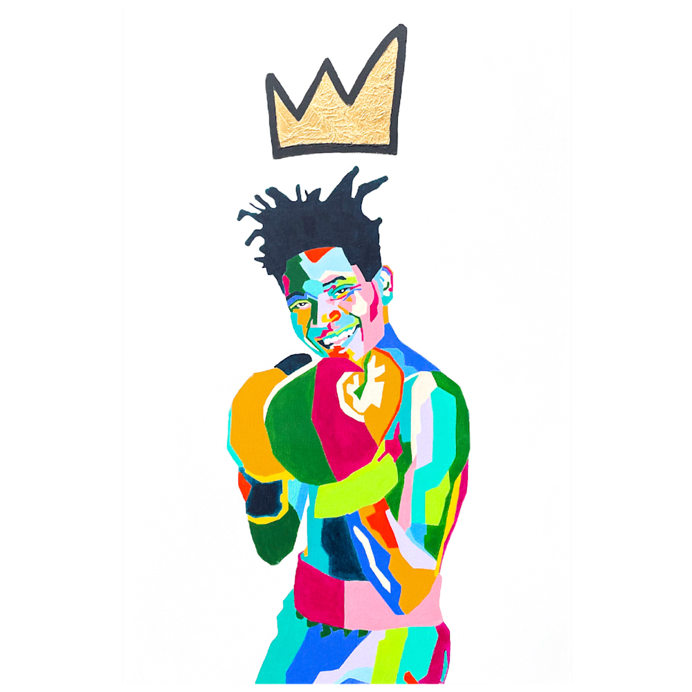Basquiat x 50 Shades of 6oldie