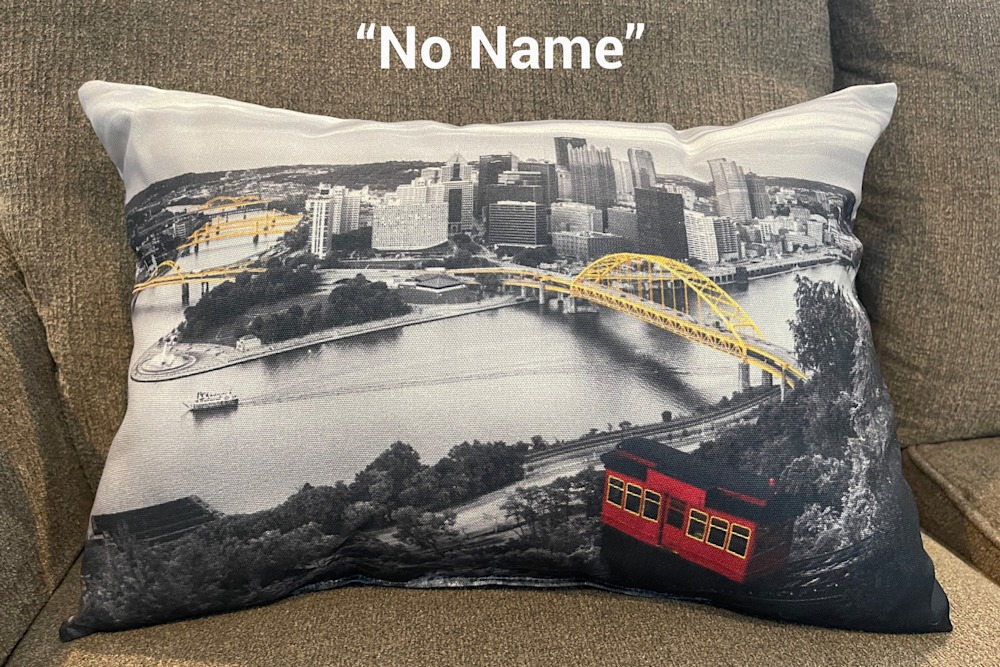 No Name Pillow