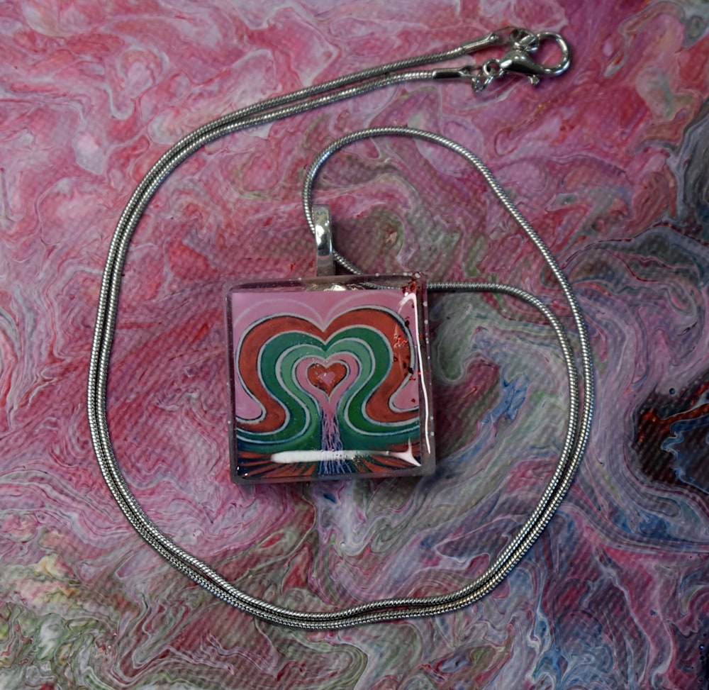 Grounded love pendant display