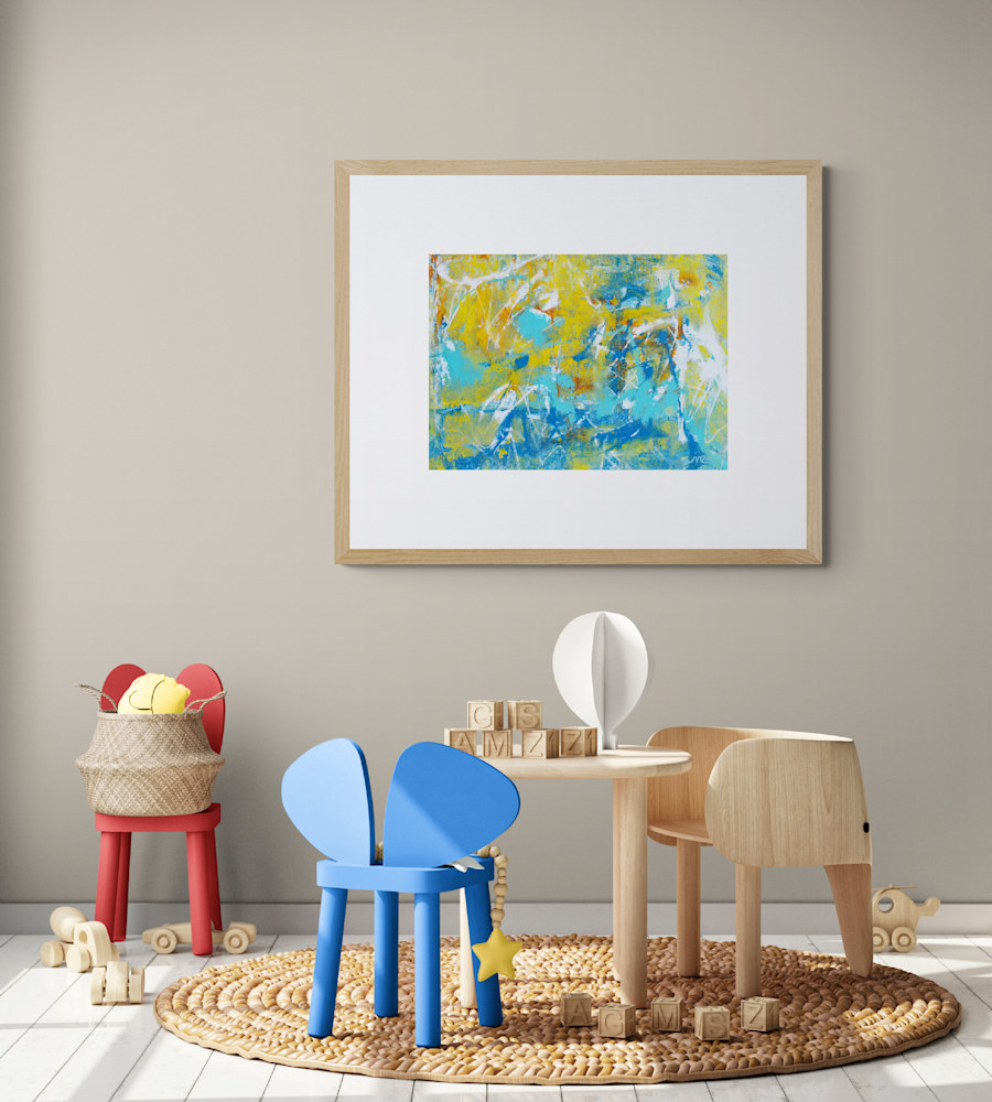 297 Kids playroom with wooden toys and furniture