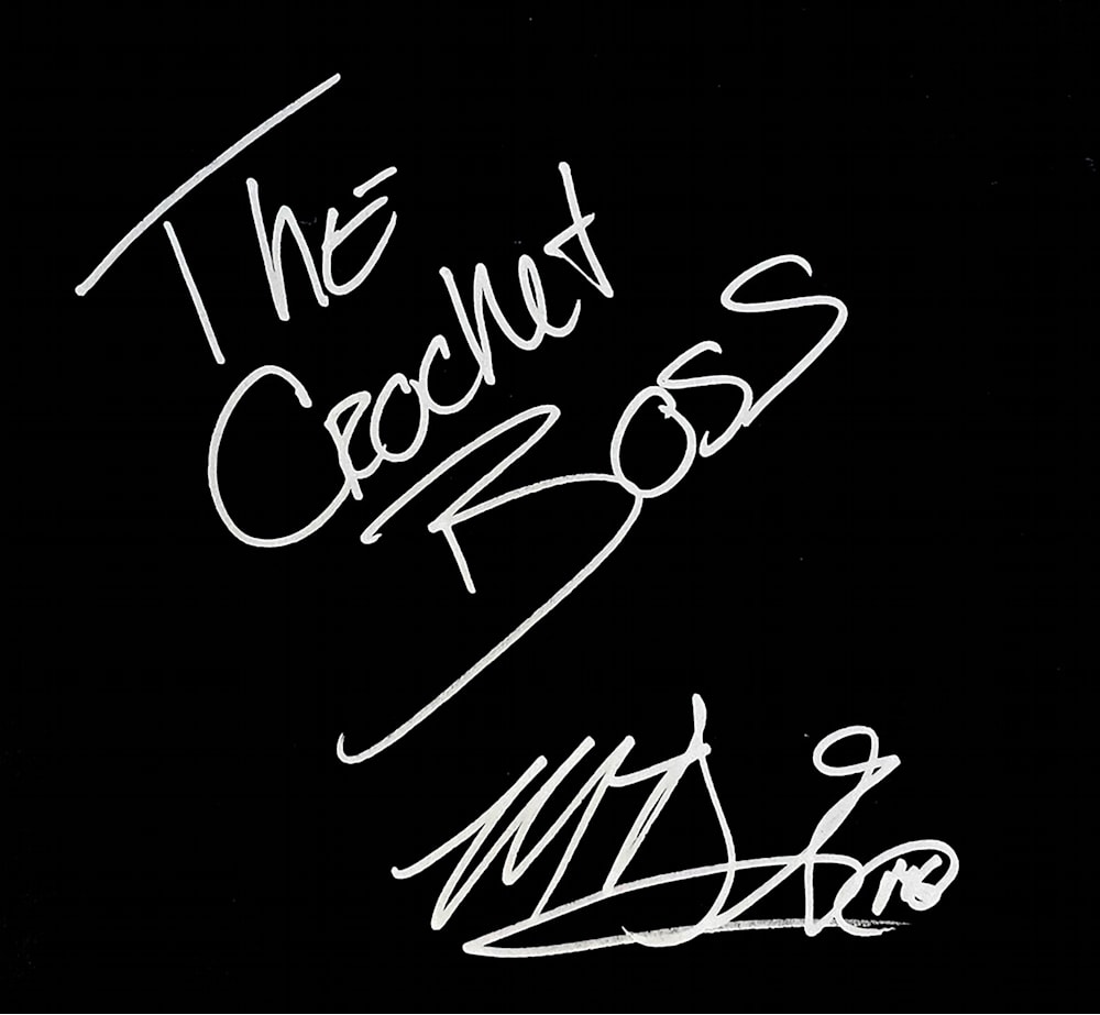TheCrochetBoss Signature