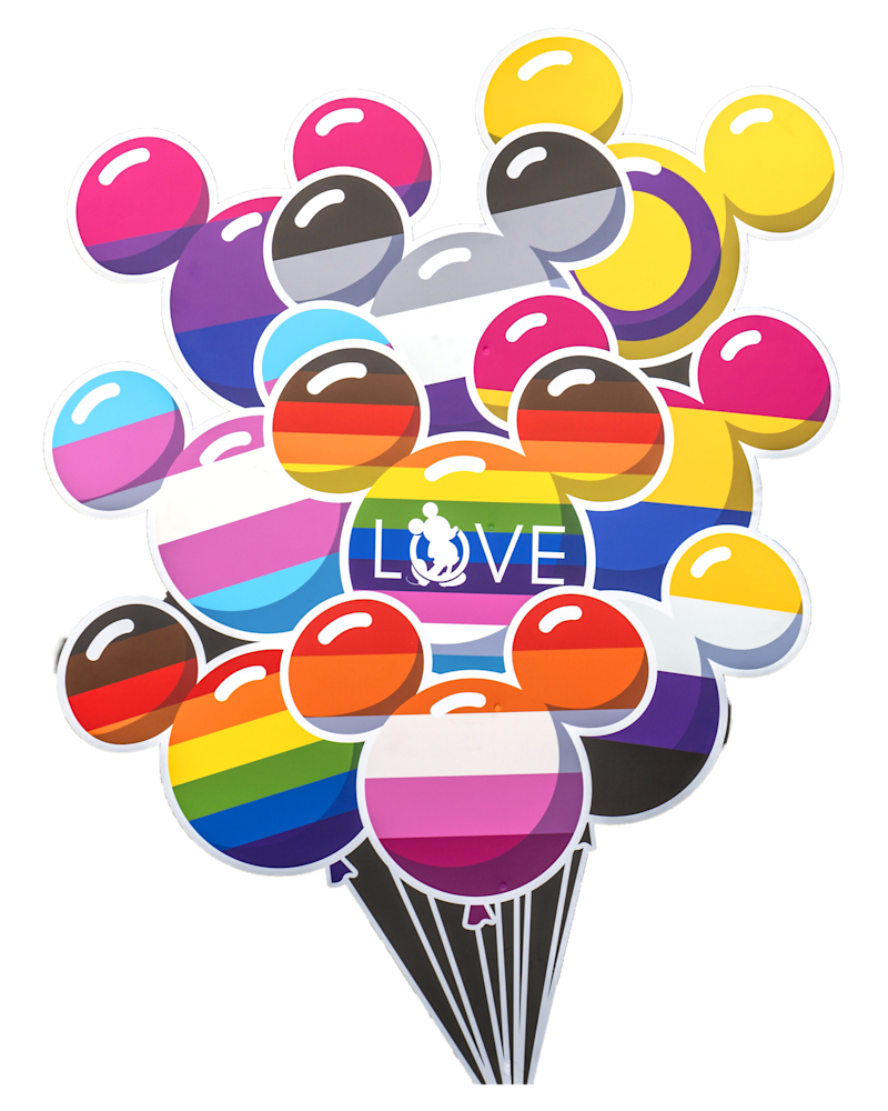 Mickey Mouse Pride Balloons - Disney Pride Tank Top