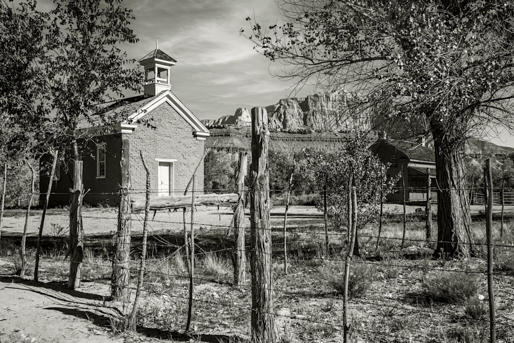 Andy Crawford Photography Grafton Ghost Town Schoolhouse   Signed Edition