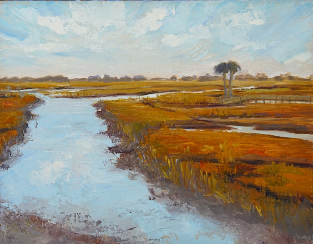 Fall in the Marshes o19iva