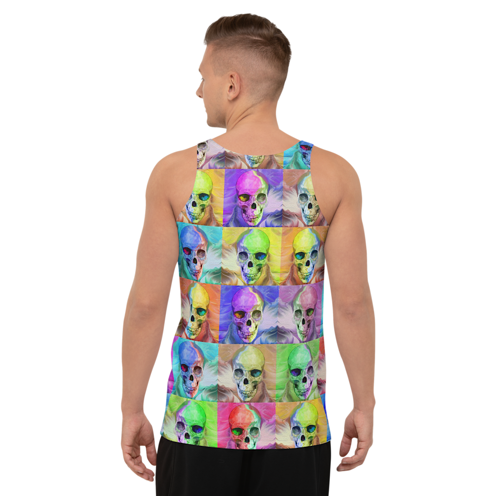 all over print mens tank top white back 62c8a39311119