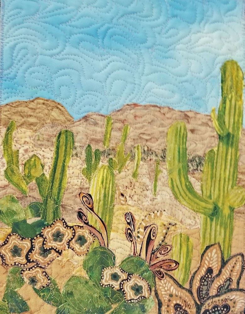 Sonoran Desert original work for a commission