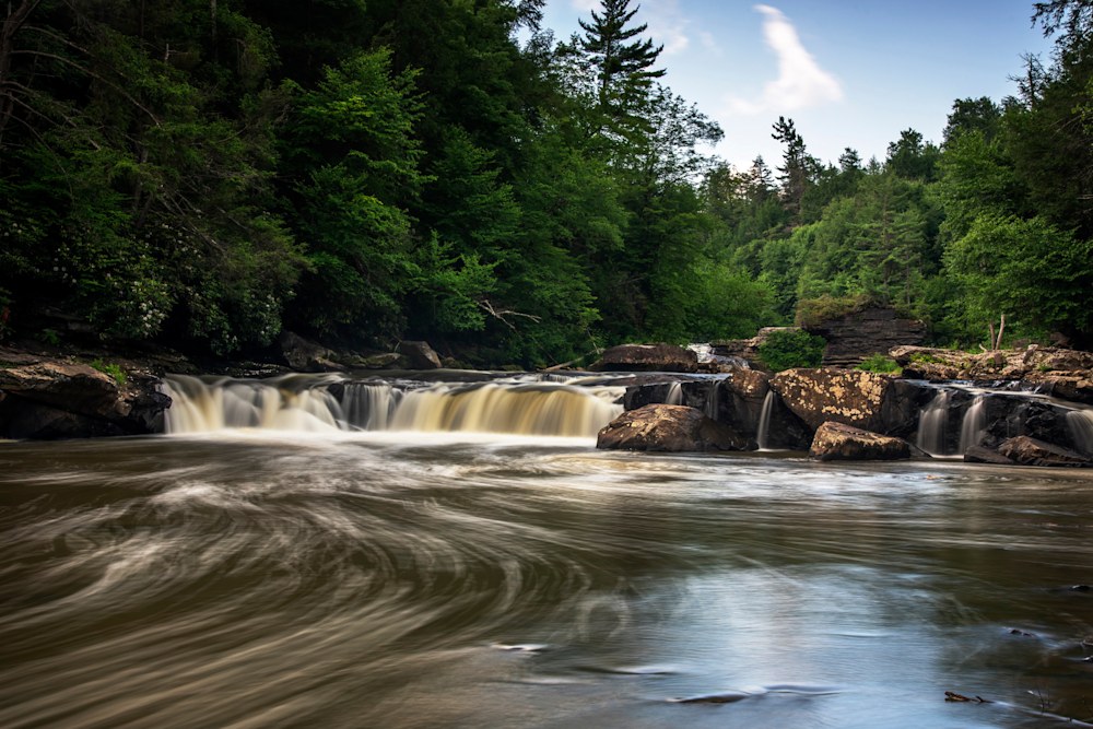 Andy Crawford Photography Below Swallow Falls   Signed Edition