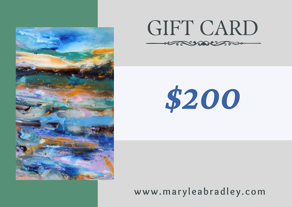 Beige Watercolor Elegant Gift Certificate Card 200