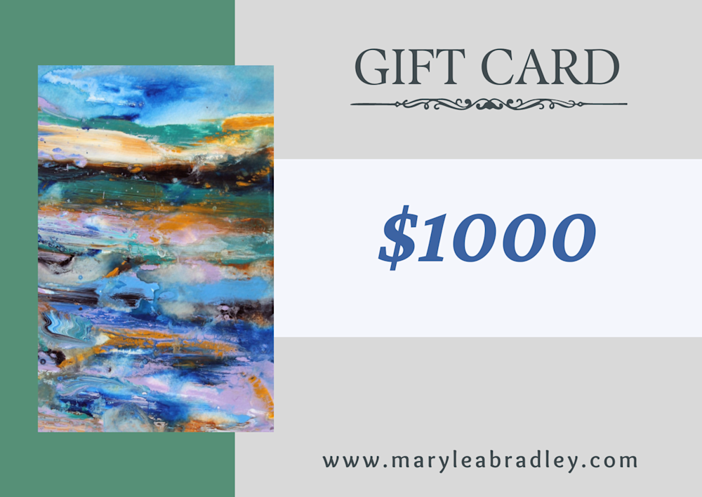 Beige Watercolor Elegant Gift Certificate Card 1000