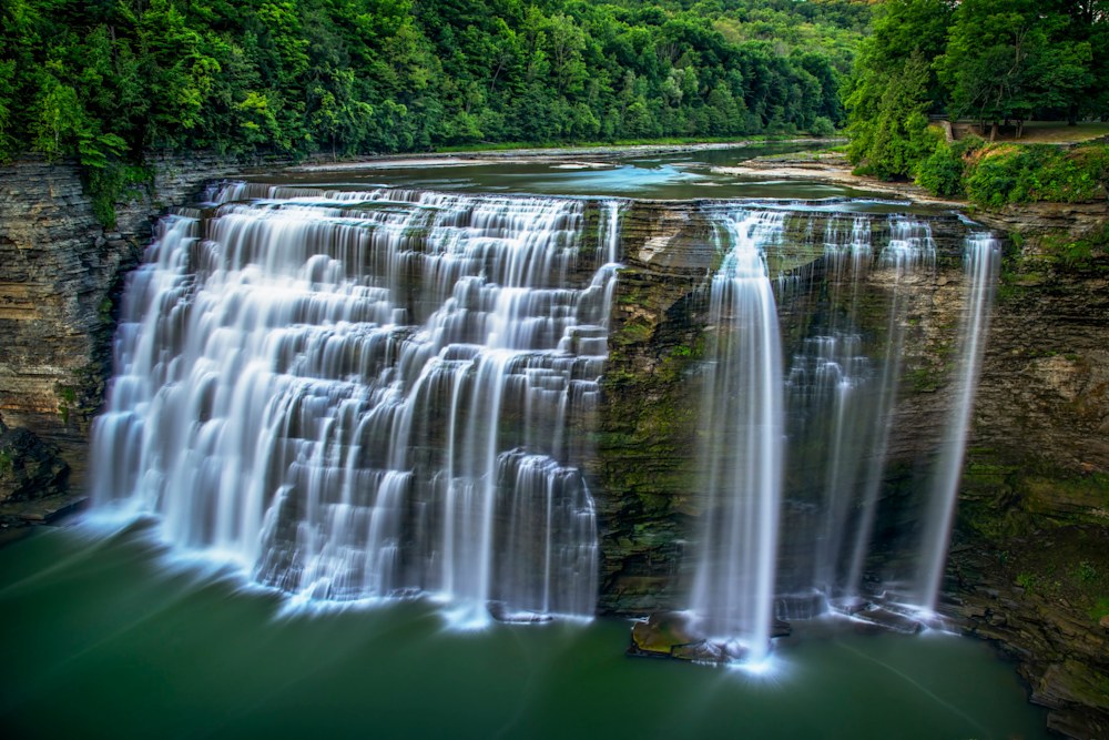 Andy Crawford Photography Letchworth State Park Middle Falls   Signed Edition