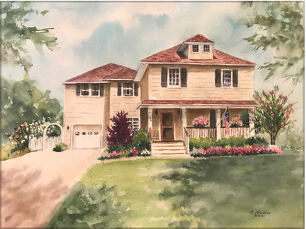 house portrait spring lake