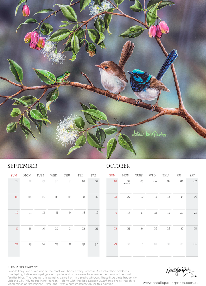 B100458 JLFAP   Wrens Calendar A3 V6 6