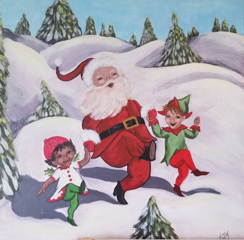 #CH210004 Skipping With Santa (2)