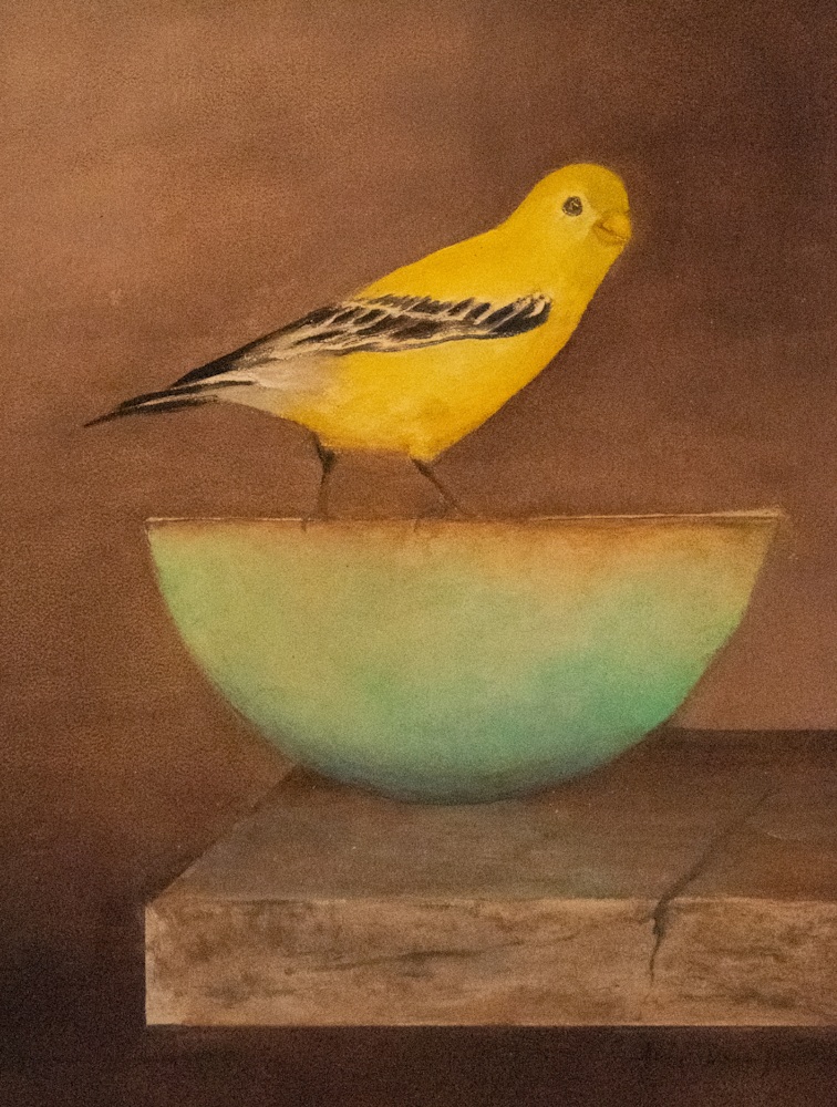 Goldfinch and Bowl