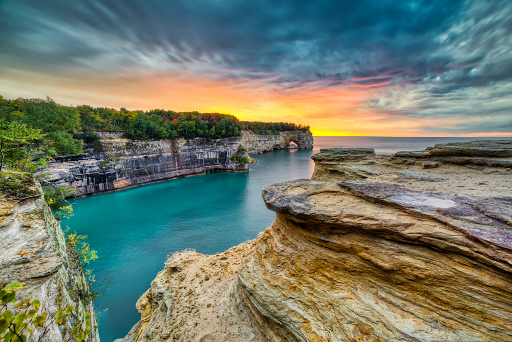 Pictured Rocks Sunset
