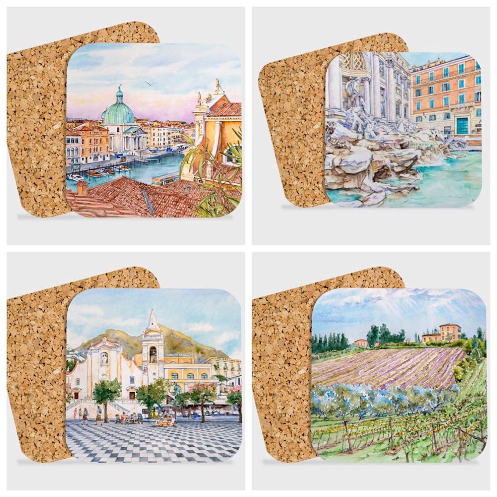Coasters Best Sellers 2022 | Set of 4 | Kimberly Cammerata