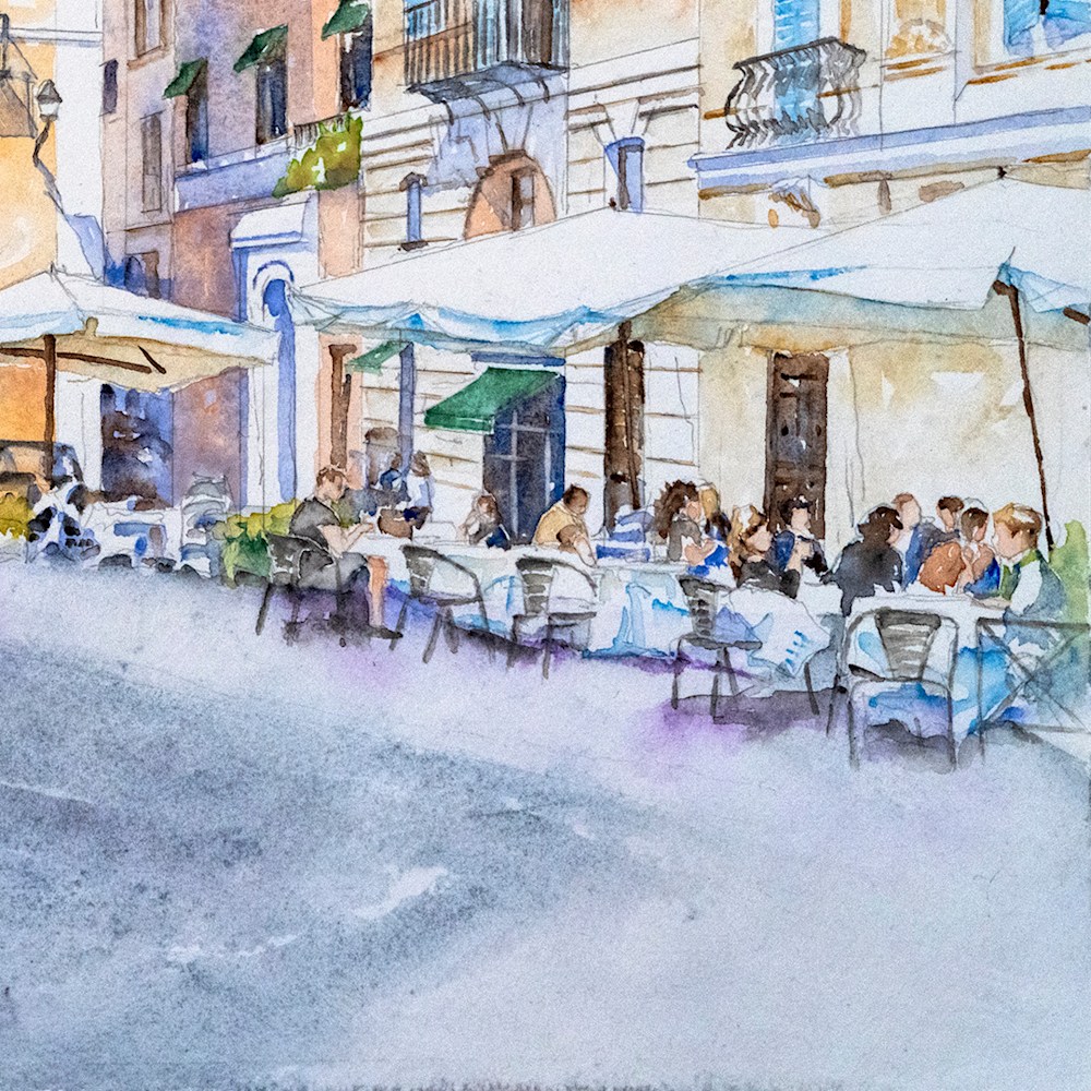 Piazza San Lorenzo in Lucina, Roma | Detail 03 | Kimberly Cammerata