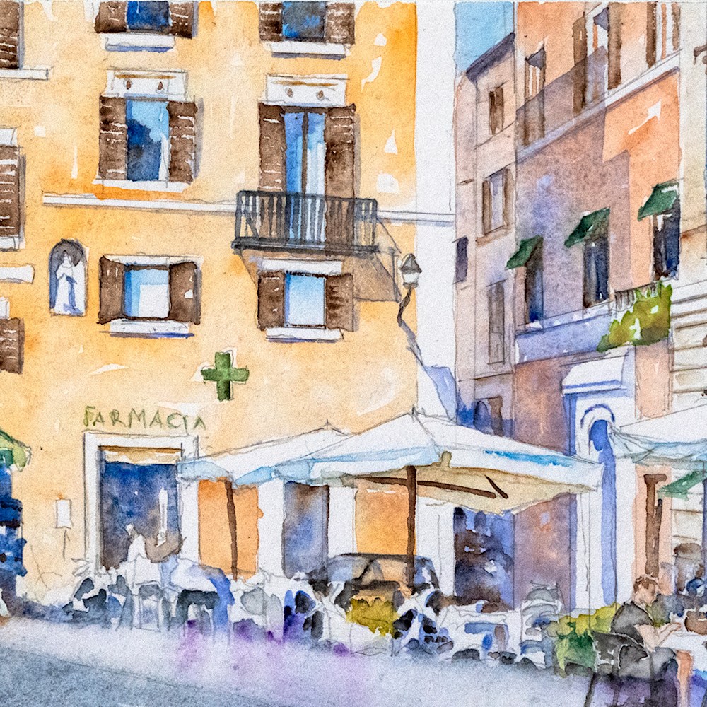 Piazza San Lorenzo in Lucina, Roma | Detail 05 | Kimberly Cammerata
