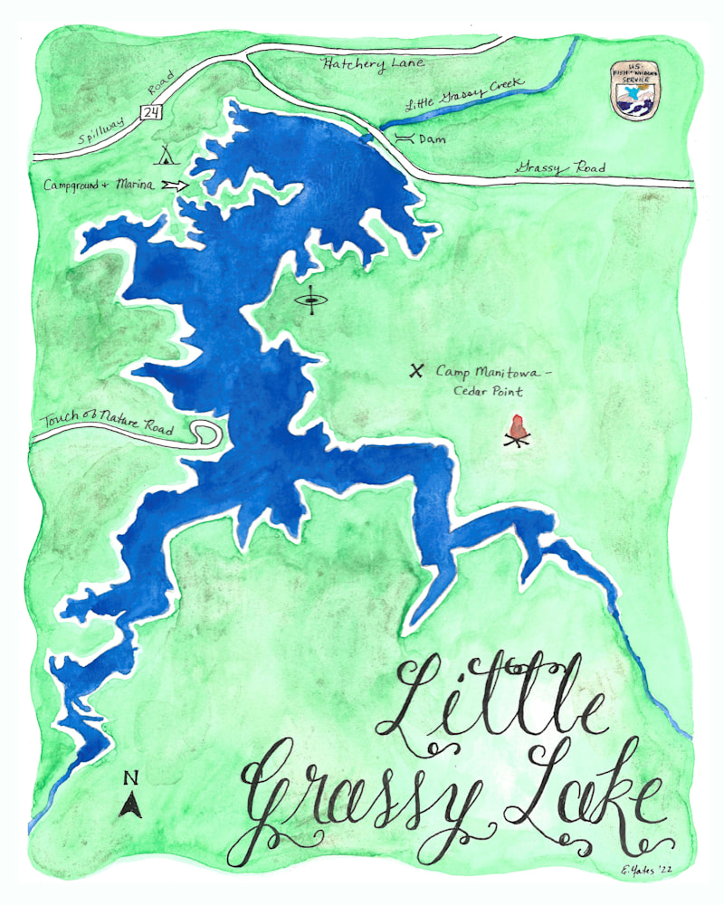 Little grassy lake campground top
