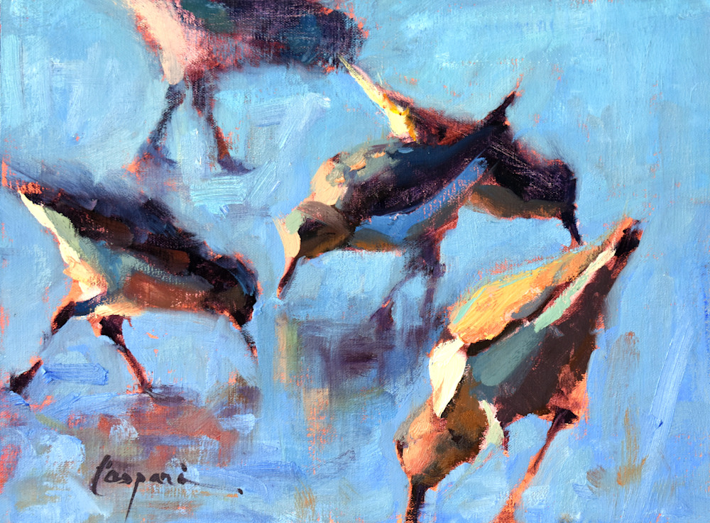 Rush Hour, 12"x9", Oil, 2022