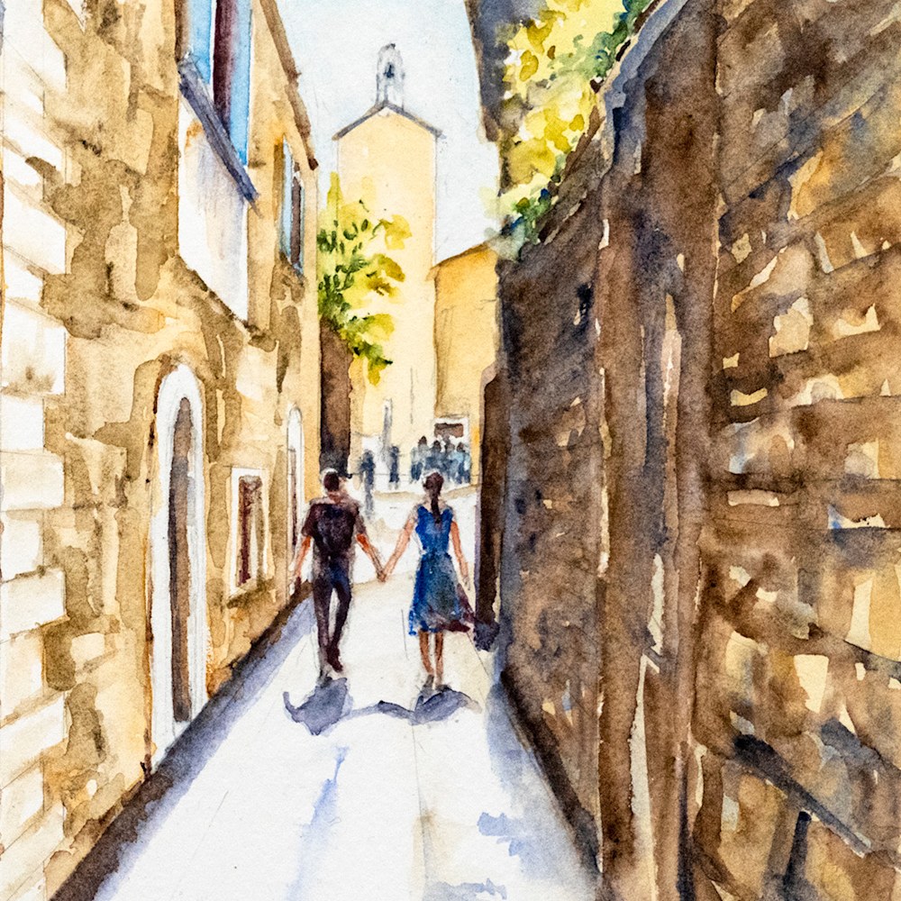 Walking into the light, Provence | Detail 03 | Kimberly Cammerata