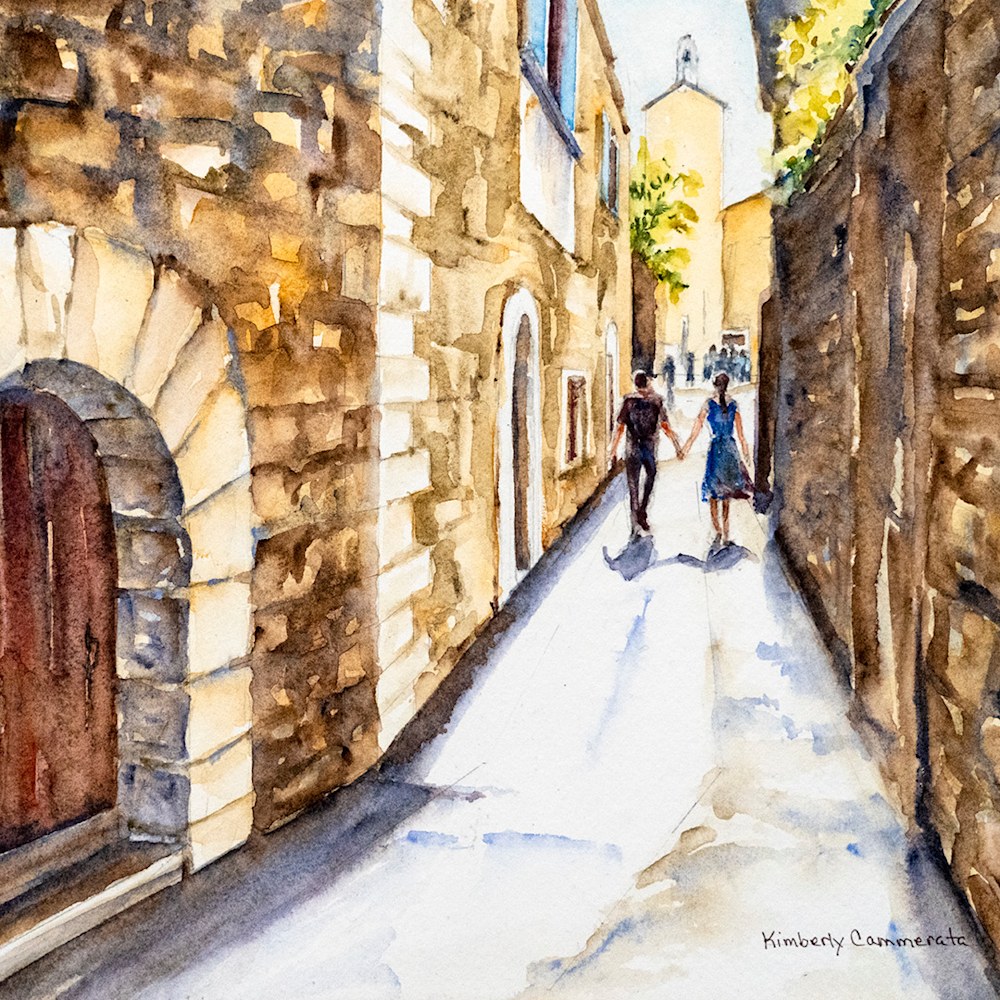 Walking into the light, Provence | Detail 01 | Kimberly Cammerata