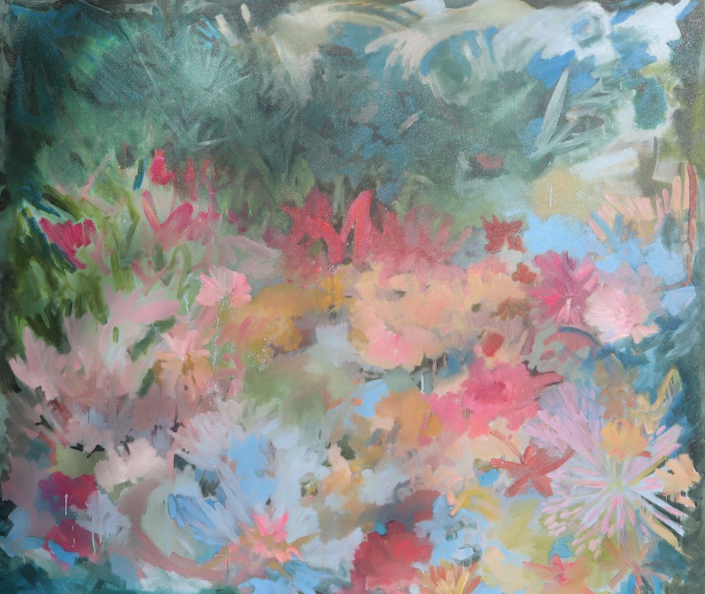 Anne Cleary    To Perpetual Summer             60  x 70              oil on canvas $4600