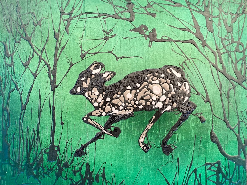 Leaping Fawn 11x14  (1)