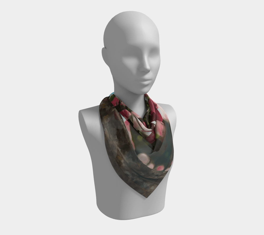 Fragrant spring scarf 1