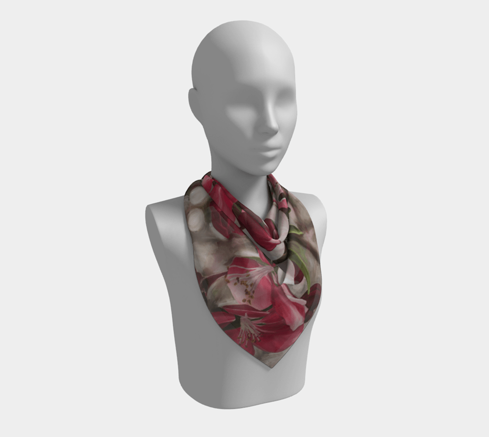 Blossoms scarf 1