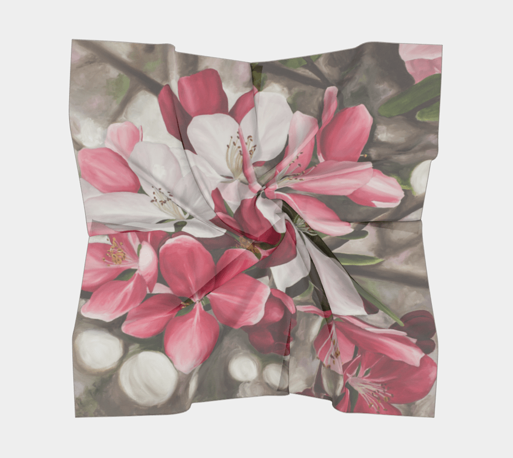 Blossoms scarf 2