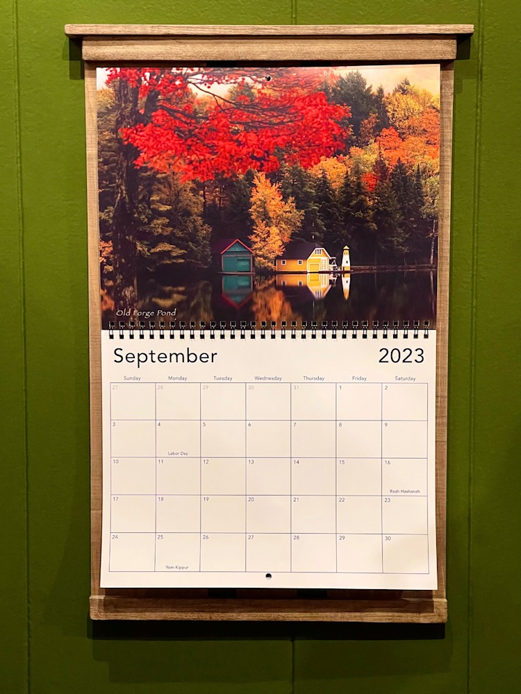Calendar frames