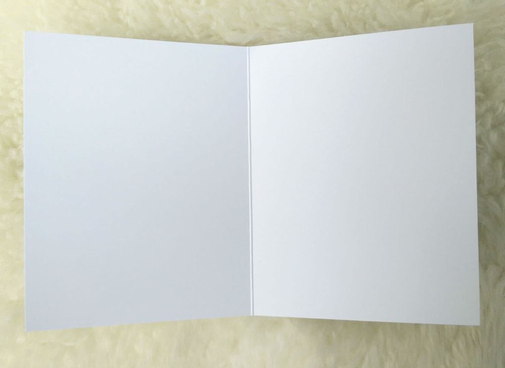 inside blank card